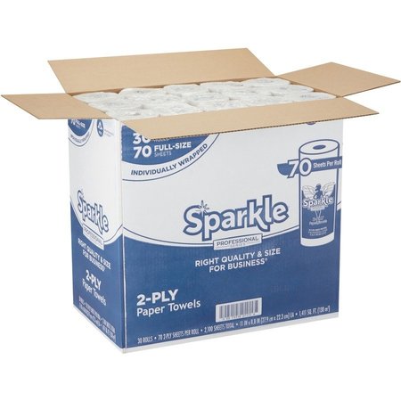 Sparkle Sparkle Paper Towels, White GPC2717201